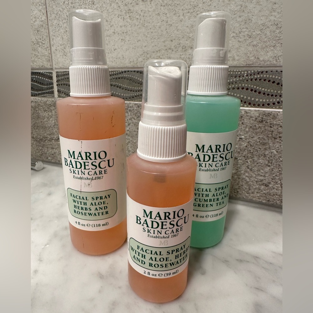 Lot of 3 New Mario Bradescu Facial Sprays